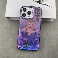 anime comic Characters electroplating hot silver Phone Case For iPhone 15 Pro Max 14 ProMax 13 12 12Pro 11 Shockproof Phone soft border hard case Mobile phone protective case