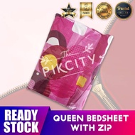 Queen Bedsheet with Zip / Cadar Queen BerZip Muat Tilam Queen 8”