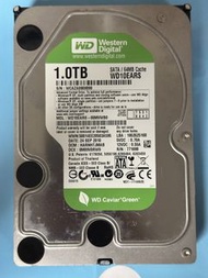 3.5” 1TB Western Digital WD Green SATA 電腦硬碟 harddisk  HDD