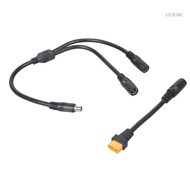 【CH】 Current 20A XT60 To Double 8mmx2mm Female Connectors Cable 55cm Solar Panel