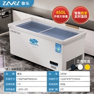 Freezer Commercial Large-Capacity Freezer Refrigerator Refrigerator Display Cabinet Fresh-Keeping Fr