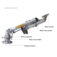 Tools Sprinkler Gun Agriculture Irrigation Garden Sprinklers Rotating Big Rain Gun Sprinkler Garden 