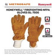 Honeywell GL7500 Firefighters Fire Fighting Heat Resistant Heavy Duty Gloves Cowhide