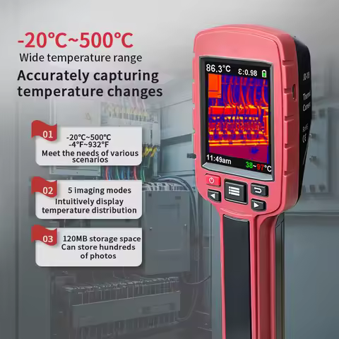 Handheld thermal camera JD-109 60*60 IR Camera Infrared Thermal Imaging