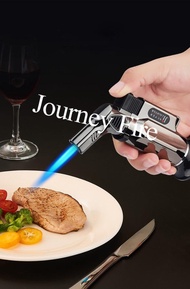 清貨價 全新 JI Super Lighter 防風打火槍 復古打火機 P可調節雙火型噴槍焊槍直沖明火打火機Welding torch 造型打火機