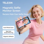 TELESIN Magnetic Phone Selfie Monitor Screen Vlog Selfie For IPhone Android Iphone Wireless Remote f