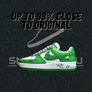 [Hadiah Edisi Tuhan] Kasut Kasual Atasan Rendah Louis Vuitton LV X Air Force One AF1