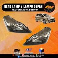 PROTON EXORA BOLD CFE 2011 FRONT HEAD LAMP LAMPU DEPAN BESAR HIGH QUALITY