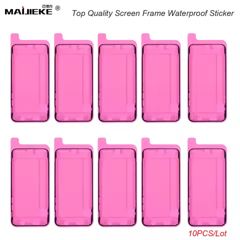 10PCS Top Quality Sealing Waterproof Sticker For iPhone 16 15 11 12 13 Mini 14 Pro Max Xs Xr X Xs LC