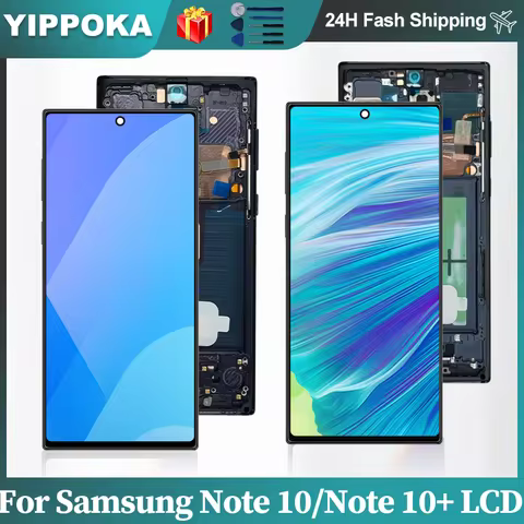 TFT Screen For Samsung Galaxy Note10 LCD SM-N970F Display Touch Screen For Galaxy Note10+ LCD Note10