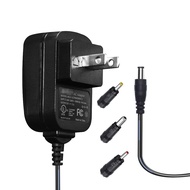 6Vdc 2A Power Supply Adapter, Compatible with 1.5A 1A 0.5A Devices, 100-240V 50/60Hz AC to DC 12W Wa