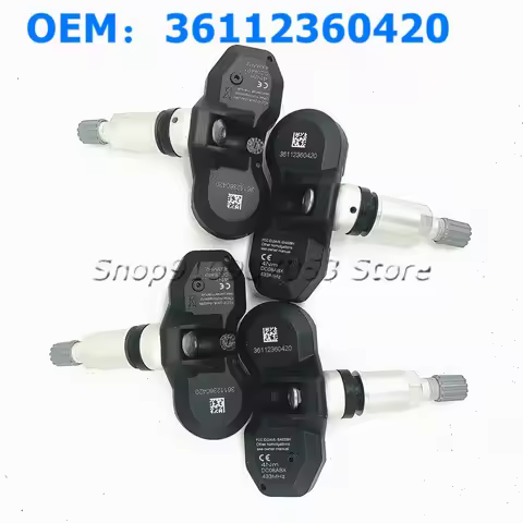 Brand New 4 Pcs For BMW 3er 5er 7er M3 M5 36112360420 36118378682 TPMS Monitoring System Tire Pressu