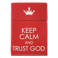Keep Calm and Trust God Cards - A Box of Blessings, Bible verse cards