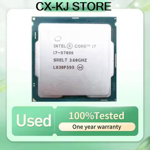 Intel Used Core i7-9700K i7 9700K Eight-Core Eight-Thread 3.6 95W GHz L3=12M LGA 1151 Desktop CPU SR