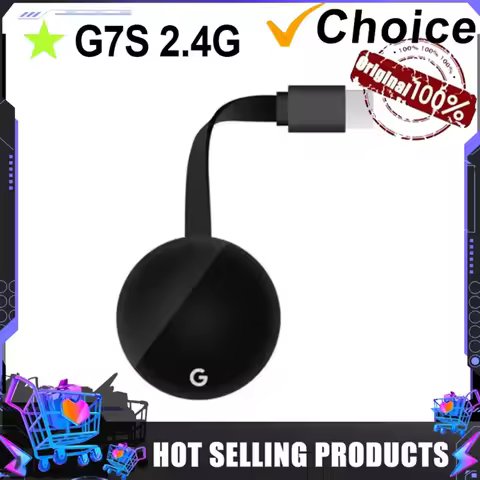 Chromecast Google Wireless WiFi mirascreen HDMI-compatible HD Display Dongle Media Streaming Video t