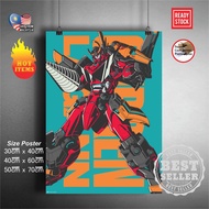 (Ready Stock) Mobile suit Gundam 144 RX-78-2 / RX78-2 / RX78 2 Gundam wall poster sticker deco poste