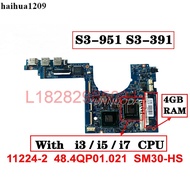 ACER ACER Hummingbird S3-951 S3-391 MS2346 11224-2 Motherboard I3 I5 I7