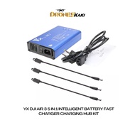 YX DJI Air 3 5 IN 1 Intelligent Battery Fast Charger Charging Hub Kit