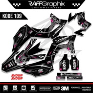 Sticker sticker sticker crf/crf 150l/decal sticker crf/crf 109