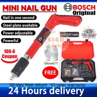 100% Original Bosch (Free 100 Nails）nail gun New Mini Nail Gun Powerful fast nail gun Steel nail gun