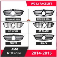 Mercedes W212 Grill  E Class Facelift AMG GT DIAMOND Grill 2014-2015 E200 E250