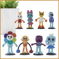 For Dandy's World Game Figurines for Desk 8X Desk Game Character Figure Ornament Game Inspired Figur