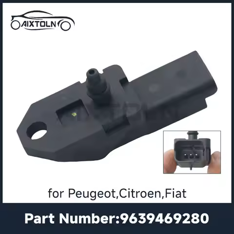 Intake Manifold Absolute Pressure Sensor 9639469280 for Peugeot 207 307 308 Citroen C3 C4 Fiat Scudo