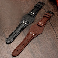 High Quality Genuine Leather Watch Straps Cowhide Watch with leather strap male male money accessories FOSSIL FOSSIL strap 22 mm strap