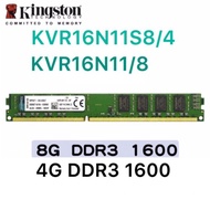 USED Kingston DDR3 1600 4gb/8gb RAM 1.5v 1.35v KVR16LN11/4 KVR16N11S8/4
