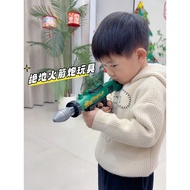 Handheld Toy Rocket Launcher RPG Launchable Military Model Toy Male Female Child Parent-Child Intera