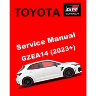 TOYOTA GR COROLLA (2023+) SERVICE WORKSHOP MANUAL