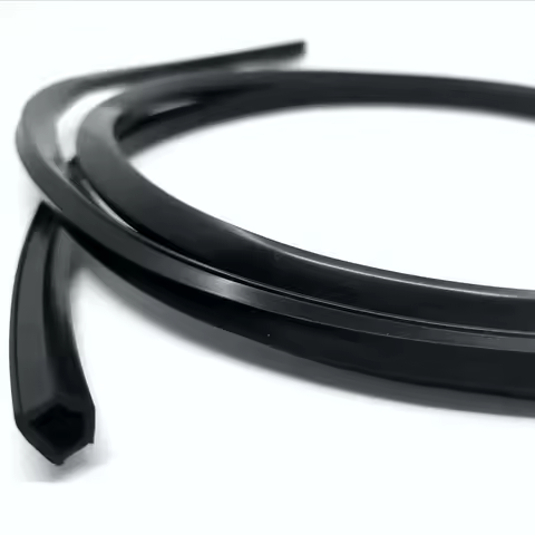 10 meters 20/30/40/50 Series 6mm/8mm /10mm Flat Seal for 2020 Aluminum Profile Soft Slot Cover/ Pane