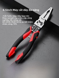 Bộ Kéo Thép Delixi Dành Cho Thợ Điện Bộ Kéo Thép Rắn Dùng Cho Gia Đình Bộ Kéo Đa Năng Kéo Cắt Dây Th