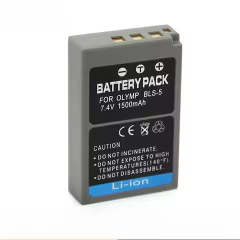 1500mAh PS-BLS5 Camera Battery Suitable for EP2 EPL1 EPL2 EP1 EP2 BLS5 E-400 EVOLT E-410 EVOLT E400 