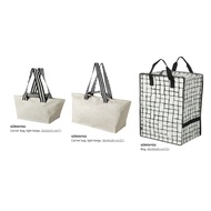IKEA GORSNYGG Carrier Bag / Shopping Beg / Laundry / Reusable / Recycle / Light Beige with zip / 宜家购