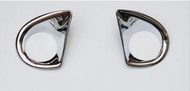 Mitsubishi Asx Abs Chrome Head Front Fog Light Rear Fog Light Lamp Protector Cover Trim