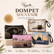 1 dozen 20pcs Wallet Printing 19.5 x 16.5 cm Poch Money/ Poch Cosmetic/ Coin/ Hajj Umrah Souvenirs P
