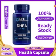 DHEA 25 mg, 100 capsules [Life Extension: Exp 04/27] 100% Authentic-TTC