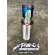 Max Racing  R555-MY Tail Pipe 3.5" Car Ekzos Exhaust Pipe