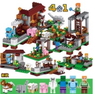 Baru My World Camilla Village Building Blocks Compatible Lego4 in 1