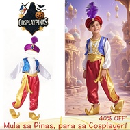 Halloween Arabian Prince Aladdin Costume for kids Boy lamp Anime Cosplay Outfits Party Dress Up