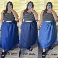 DENIM MAXI SKIRT | PLUS SIZE MAXI SKIRT WOMENSWEAR