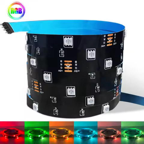 5v Led Strip Lights For Tv Smart Led Tape Light 5V Flexible Led Lighting Strips Adhesive 18Led/m Led