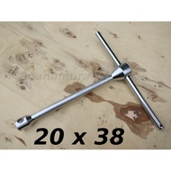 Truck Wheel Nut Spanner 20mm x 38mm Truck Wheel Nut Wrench