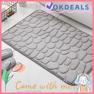 OKDEALS Bath Mat Household Carpets Bathtub Non-slip Cobblestone Embossed
