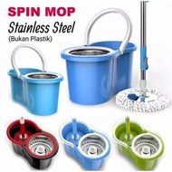 ️ Ashika ️ Stainless Spin Mop/Rotary Mop Floor Mop Set