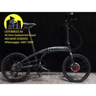 🇸🇬KOSDA Litepro Velocity 20inch Folding Bike [Chameleon Grey]