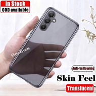 For Samsung Galaxy A37 5G 6.7 inch SM-A376 A376B A376U A376W A3760 Silky Smooth Soft Smoky Black Tra