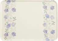 Nakanishi Kogei 2269012 Florel Place Tray, 14.6 inches (37 cm), Boxed, Made in Japan, 10.4 x 14.6 x 