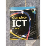 Complete ICT for IGCSE includes CD